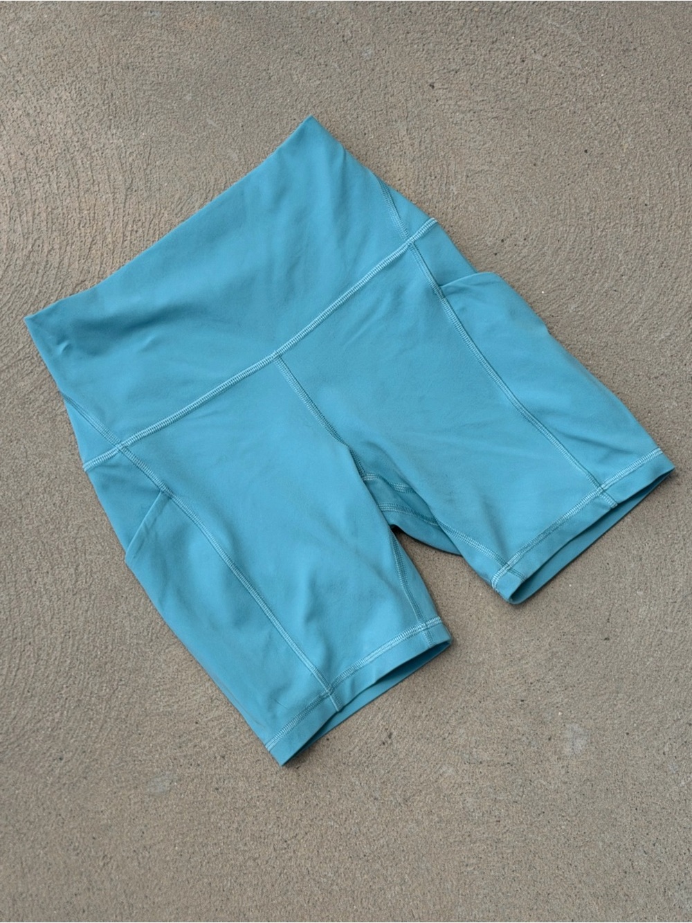 Lululemon Align High-Waist Bike Shorts with Pockets, Sz 4